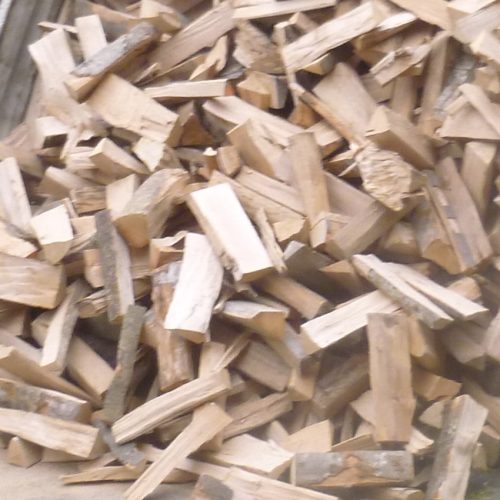 Holz  einräumen