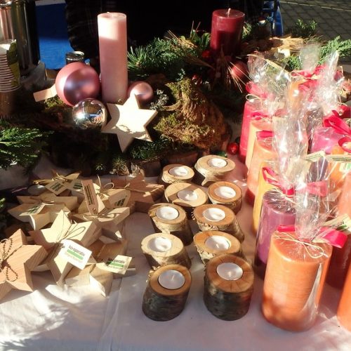 Weihnachtsmarkt, Auslage